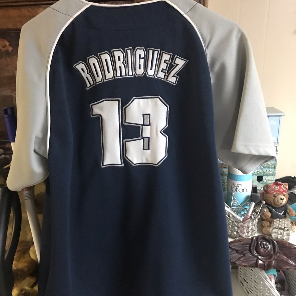 Alex Rodriguez Yankees Jersey embroidered